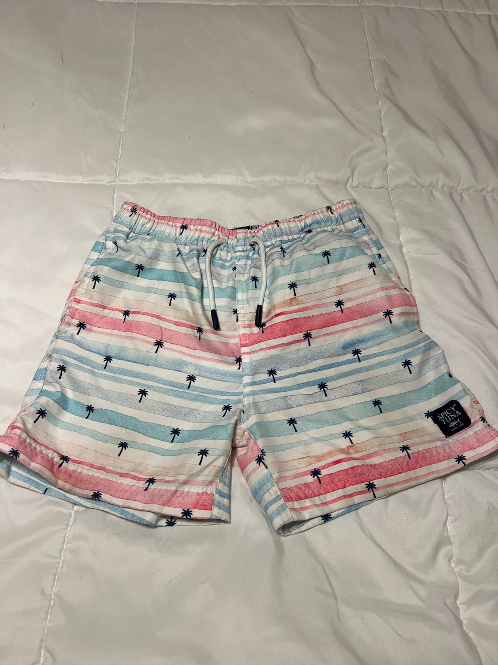 Spicy Tuna Boys Swim Trunks